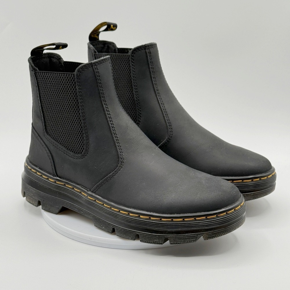 Dr‎ Martens Embury Chelsea Boots Size 7 Womens Black Wyoming, NEW